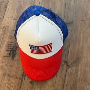 American flag hat